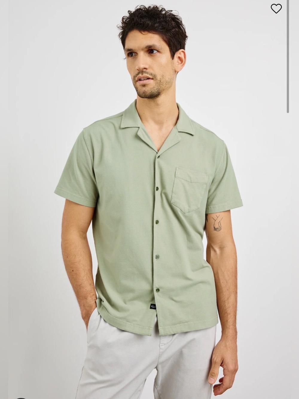 Rails Flint Shirt Sage Green Medium